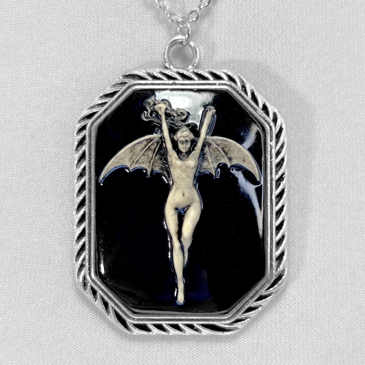 Bat Woman Necklace
