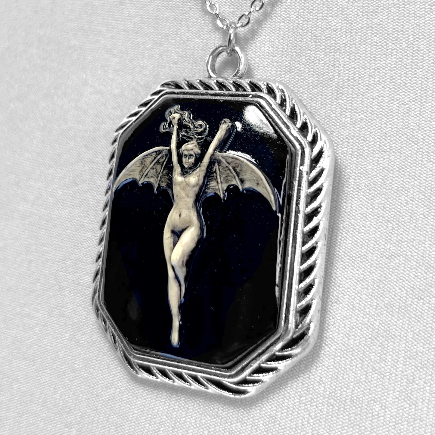 Bat Woman Necklace