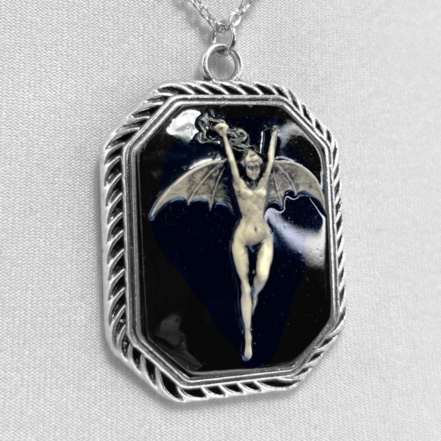 Bat Woman Necklace