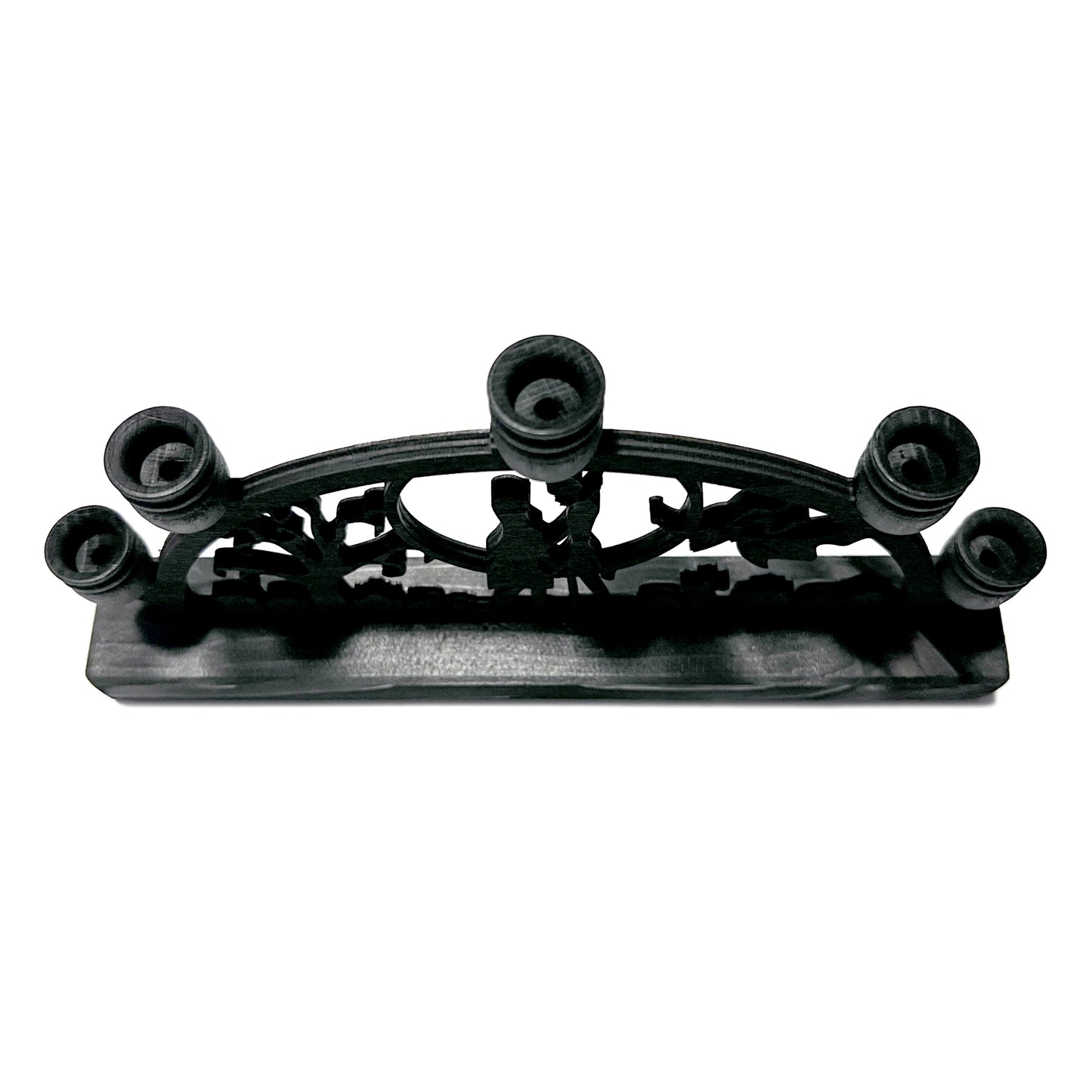 Small Black Wood Nightmare Schwibbogen