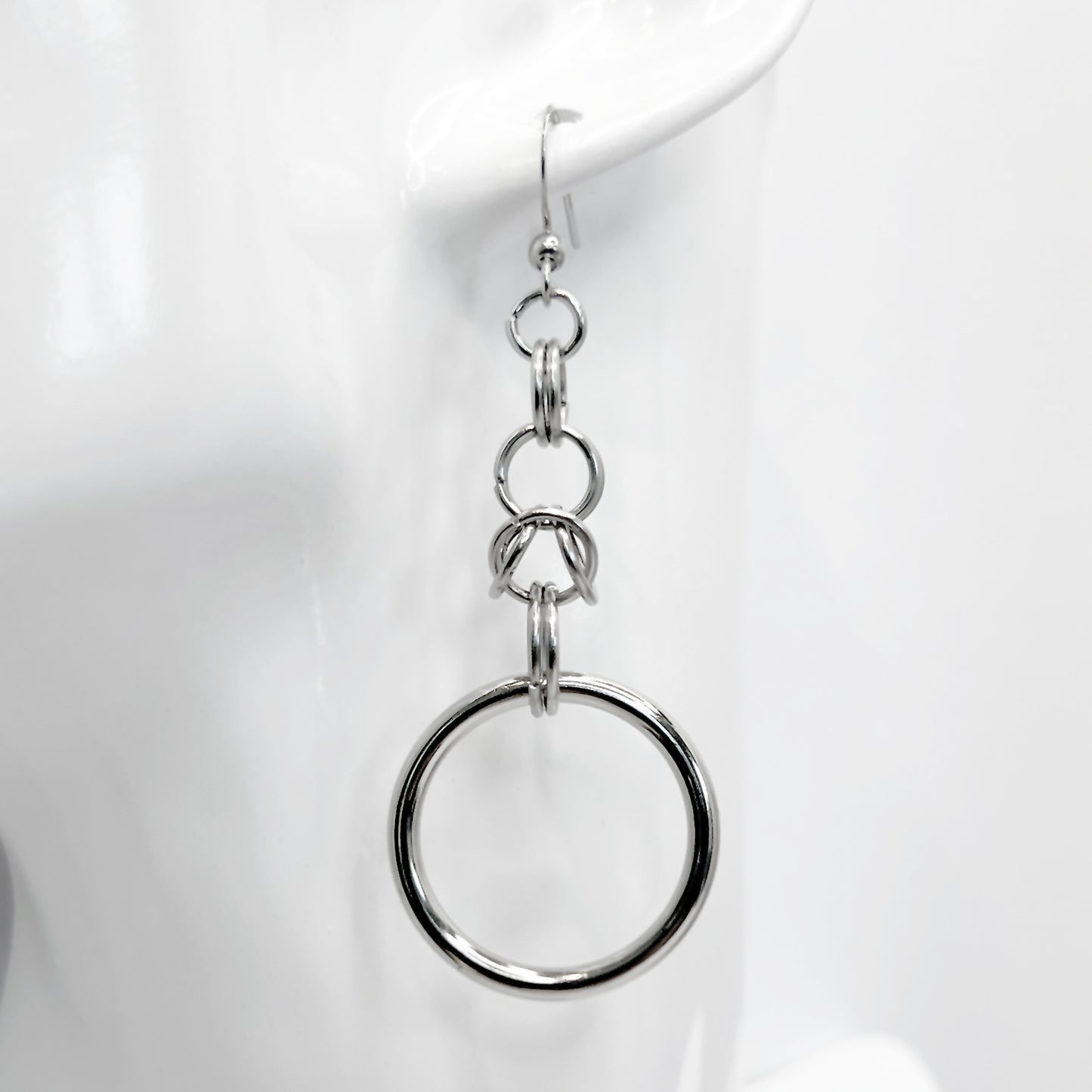 Chainmail Rings ans O-Ring Earrings