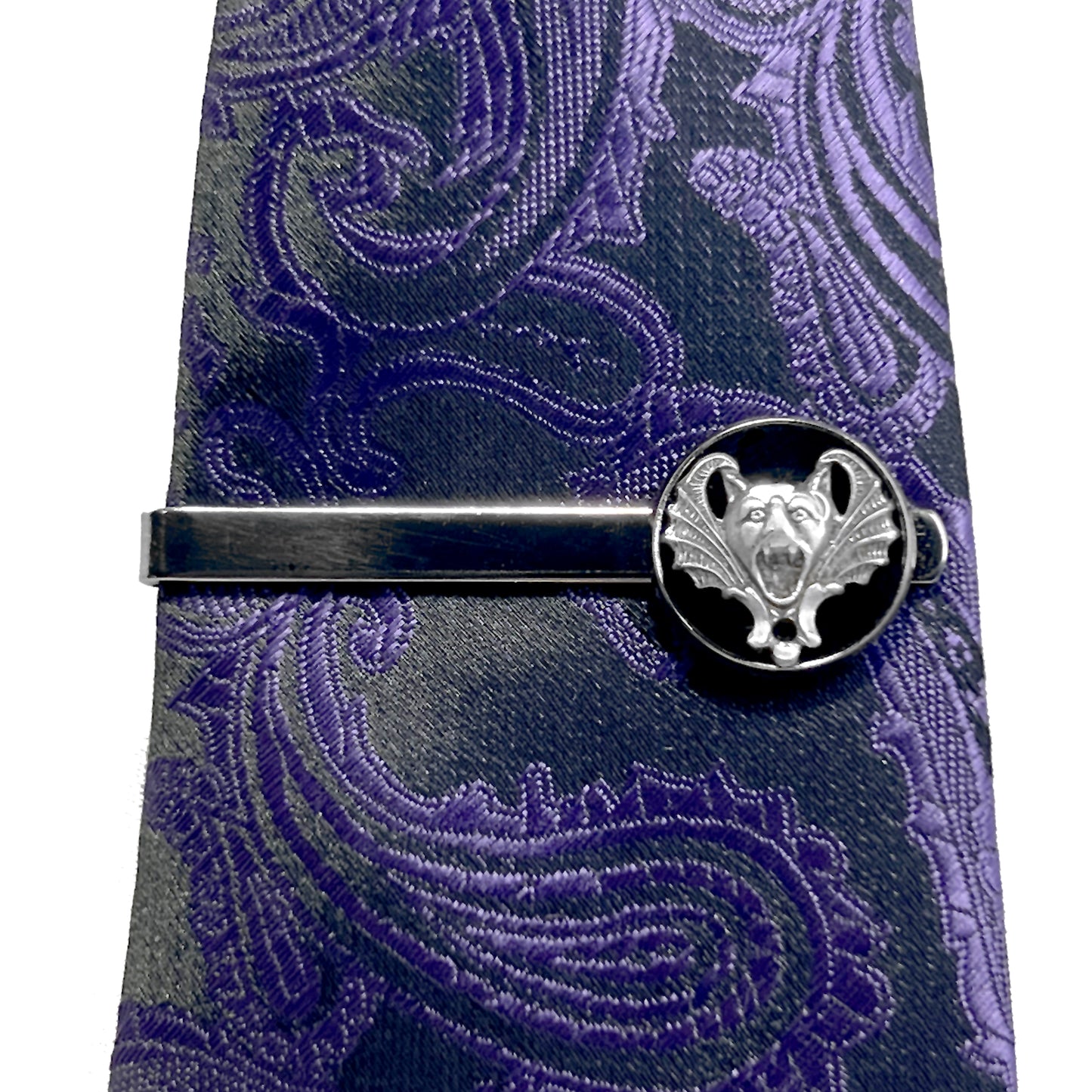 Silver Gargoyle Tie Clip