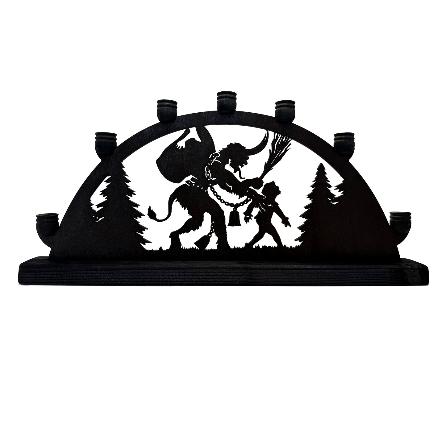 Large Krampus Schwibbogen