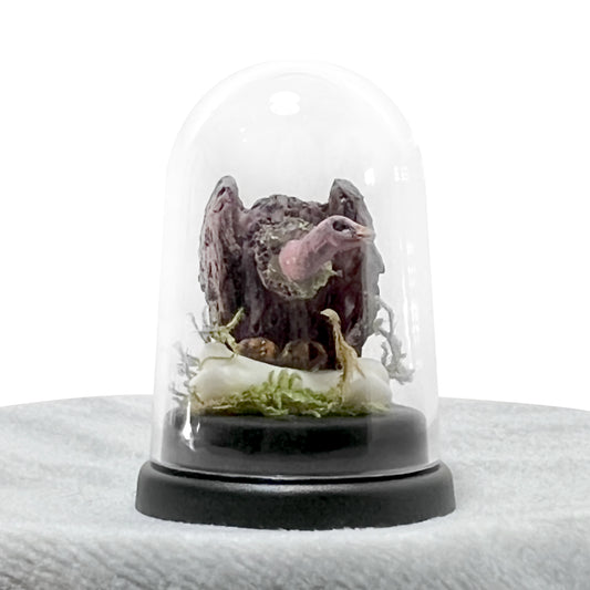 Tiny Vulture and Bones Bell Jar