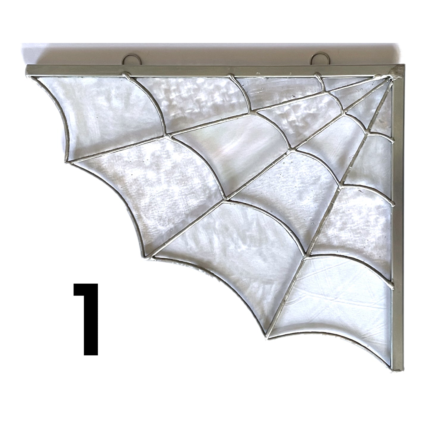 Stained Glass Corner Spiderweb