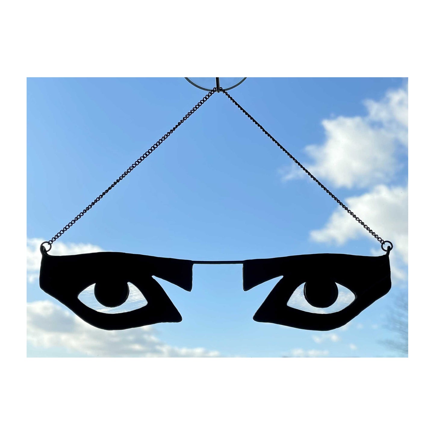 Stained Glass Siouxsie Eyes