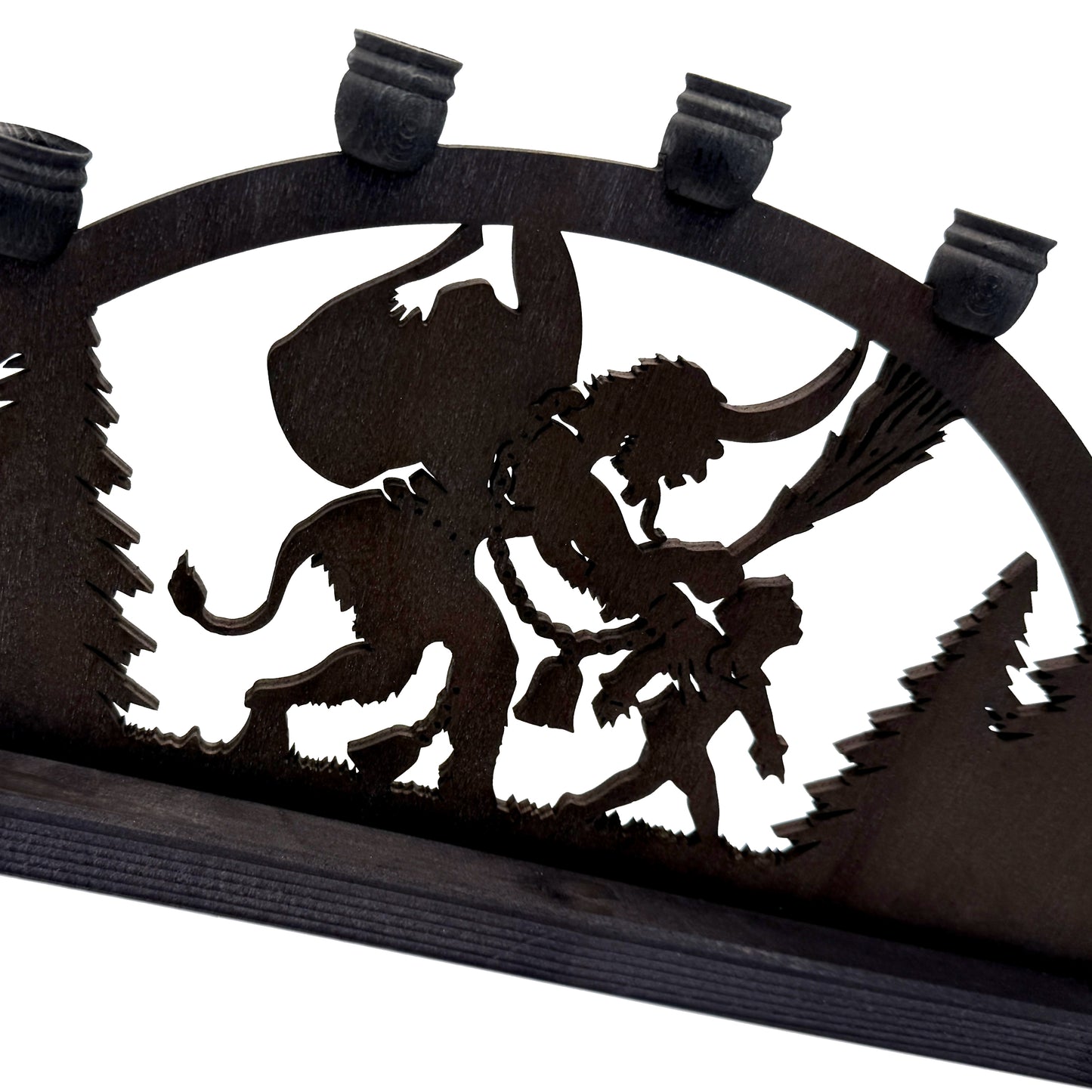 Large Krampus Schwibbogen