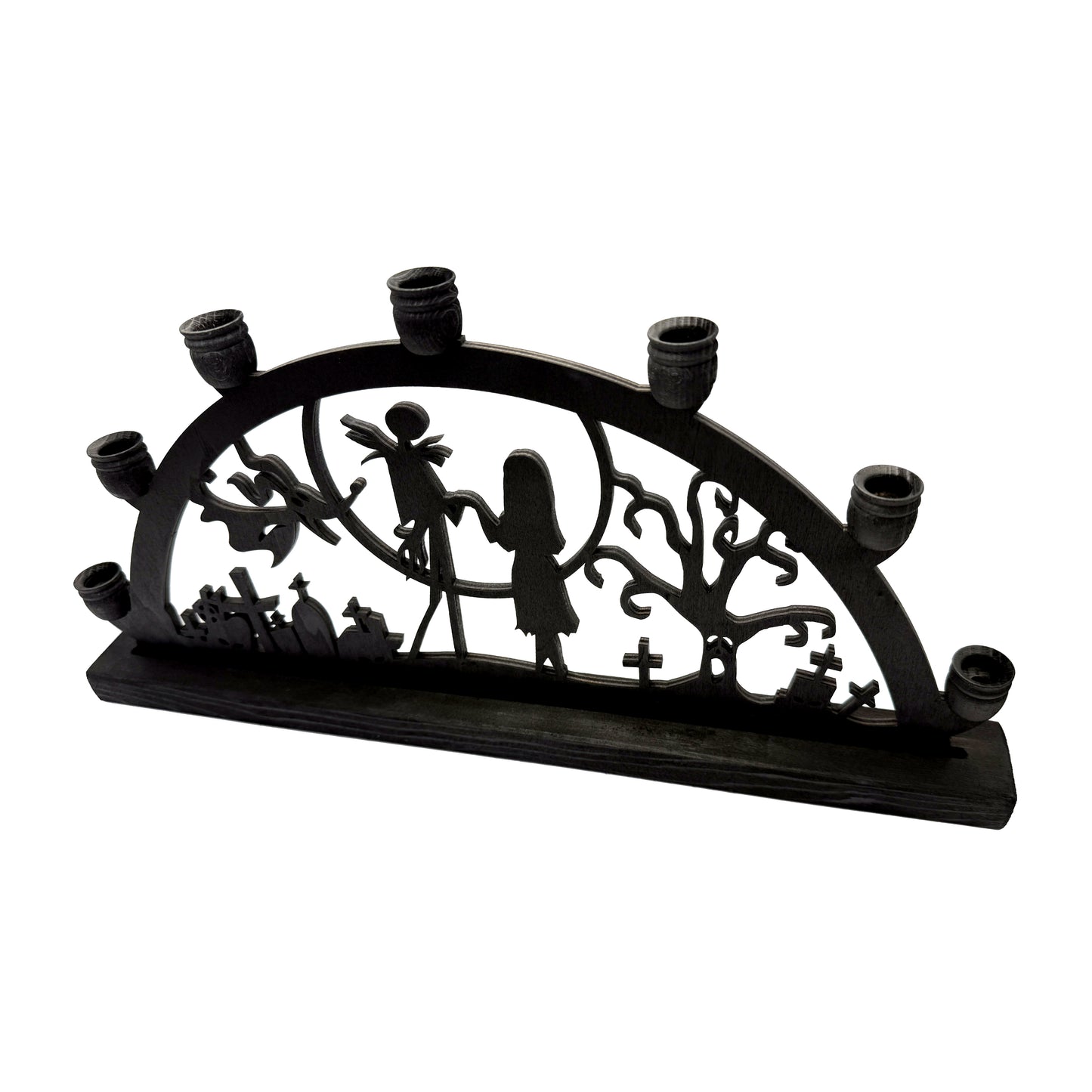 Large Jack & Sally Nightmare Schwibbogen