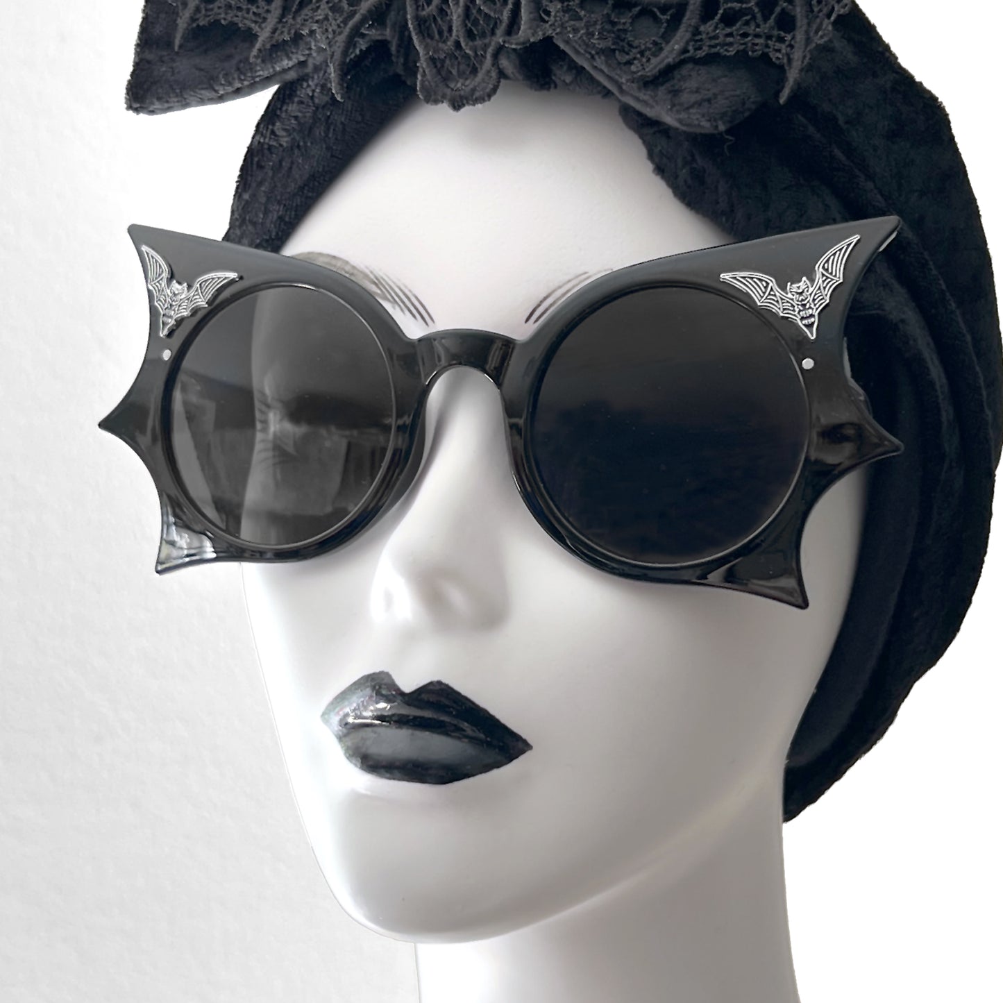 Batwing Sunglasses with Bats