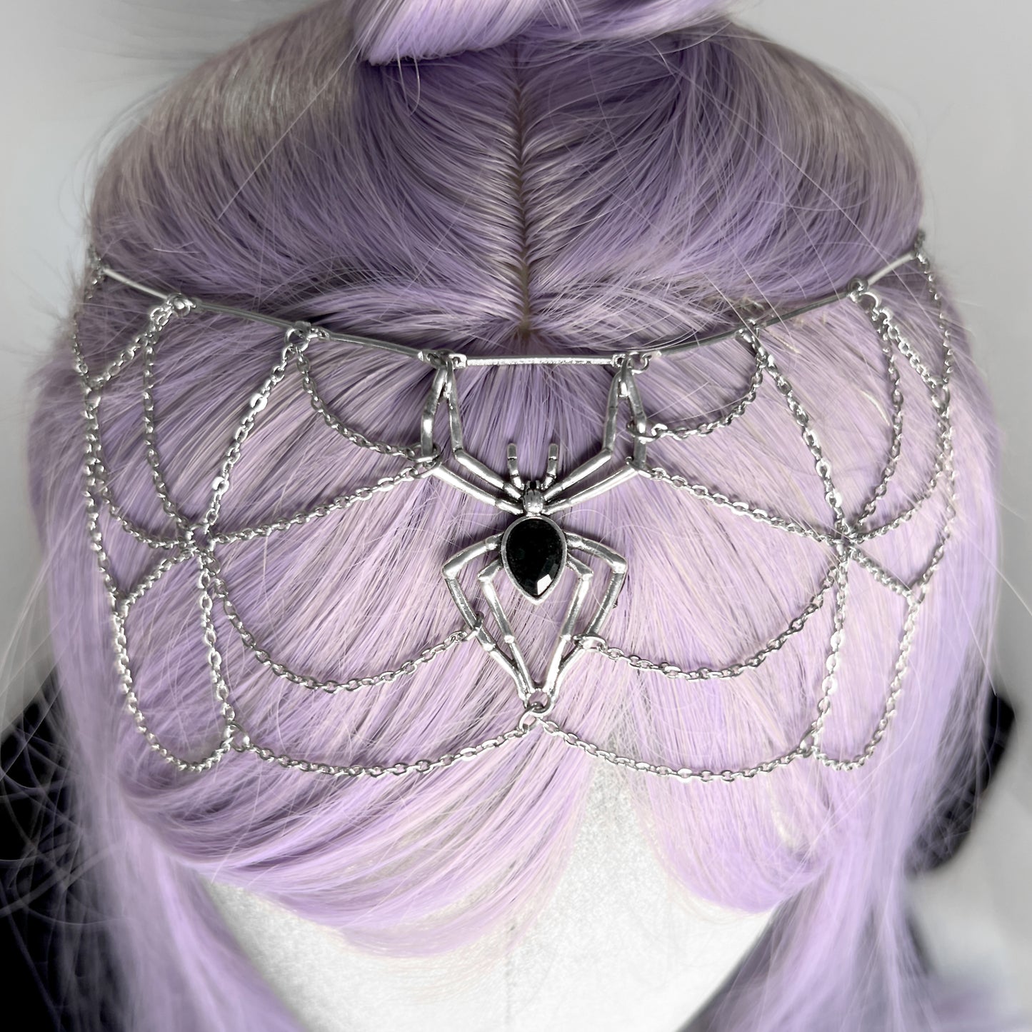Spiderweb Hair Chain