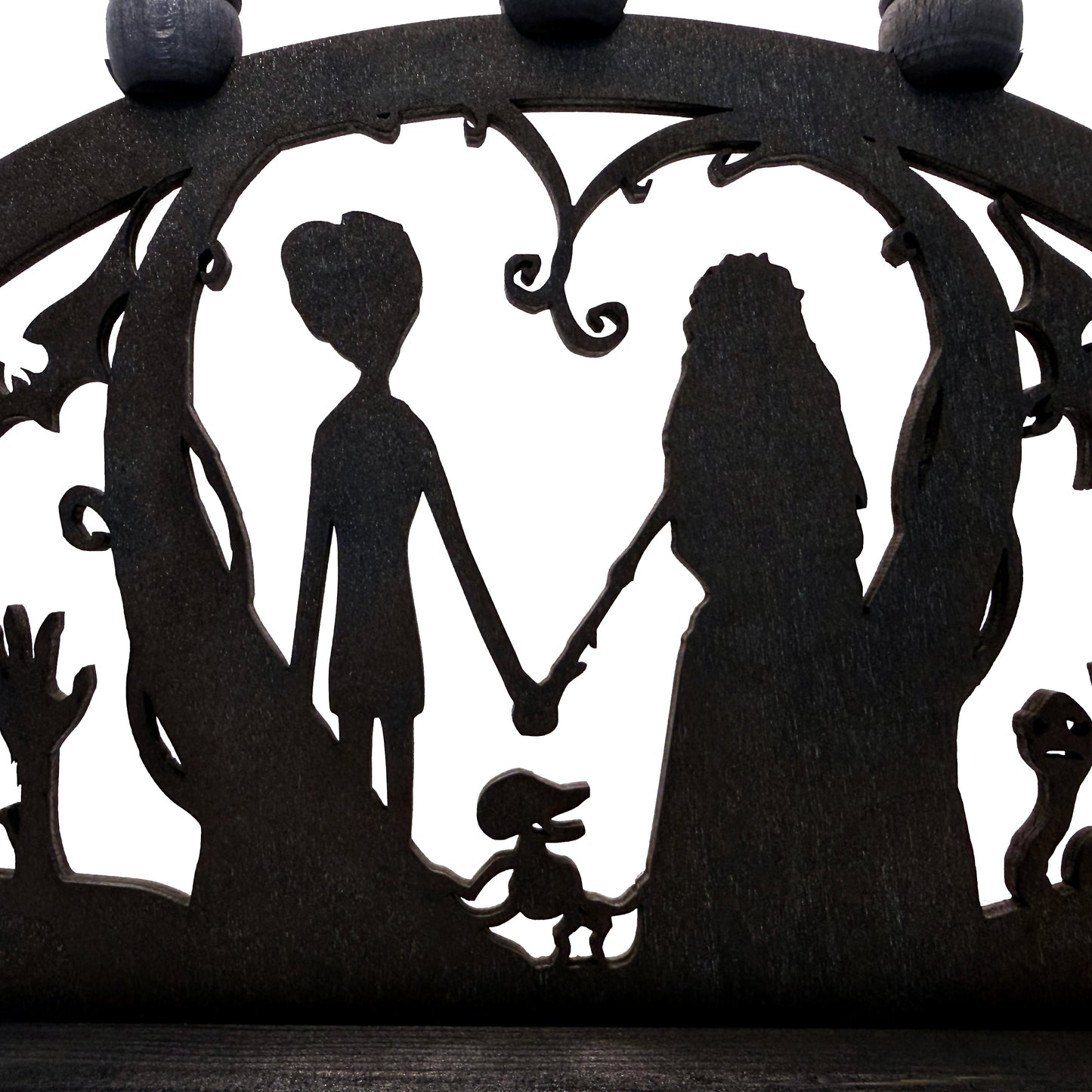 Large Heart Corpse Schwibbogen