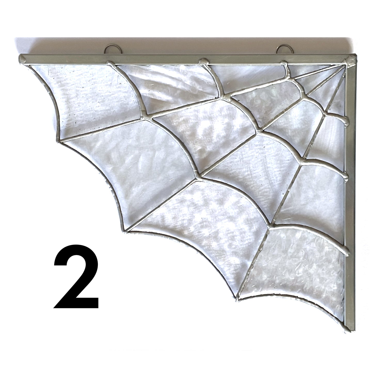 Stained Glass Corner Spiderweb