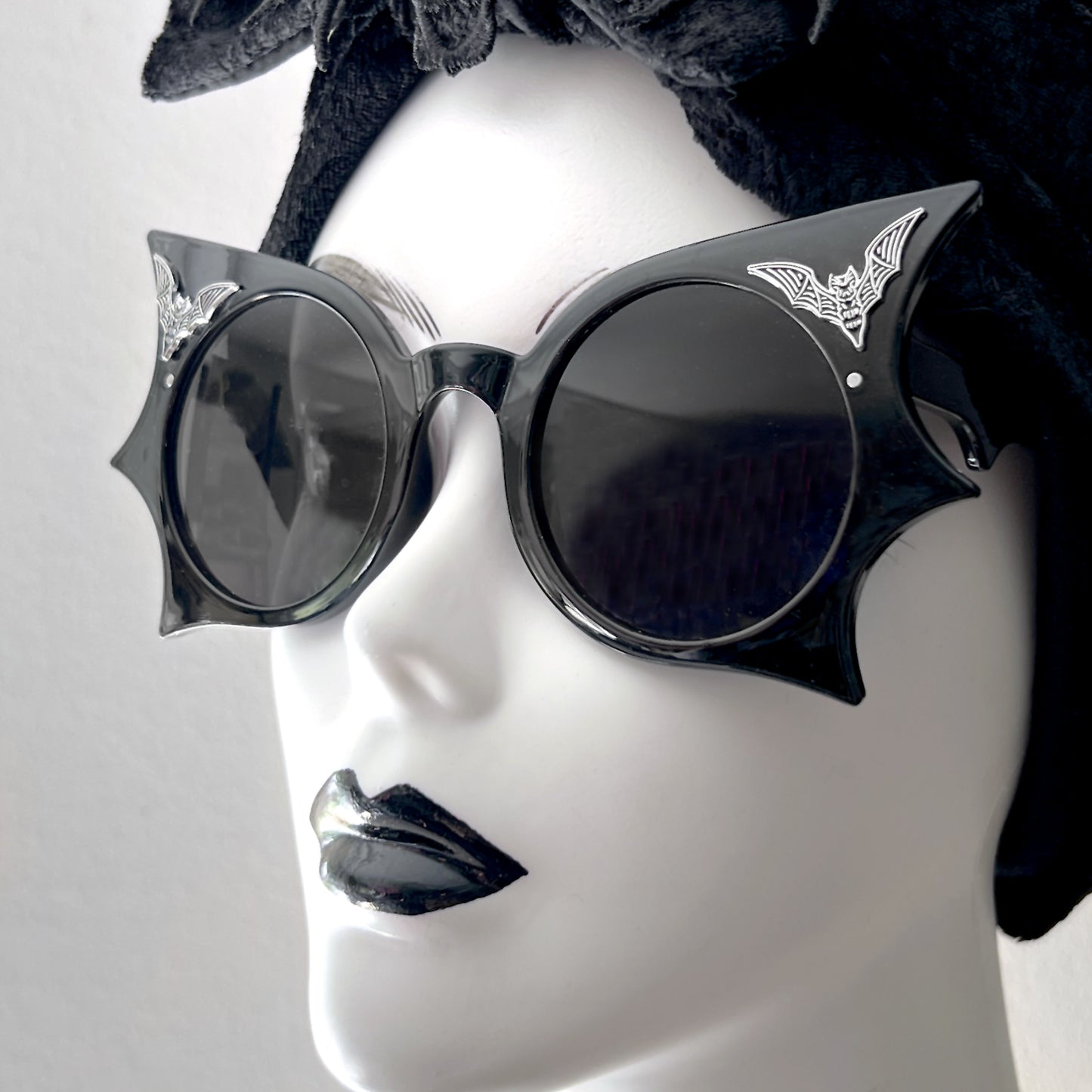 Batwing Sunglasses with Bats