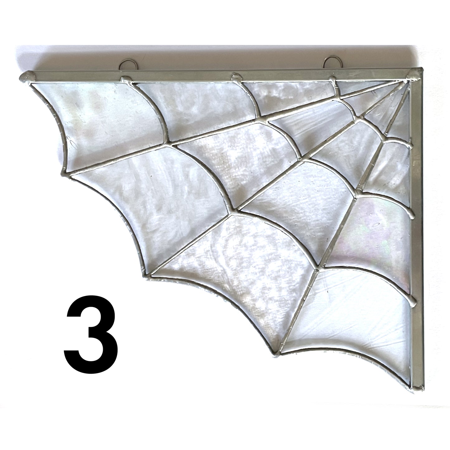 Stained Glass Corner Spiderweb
