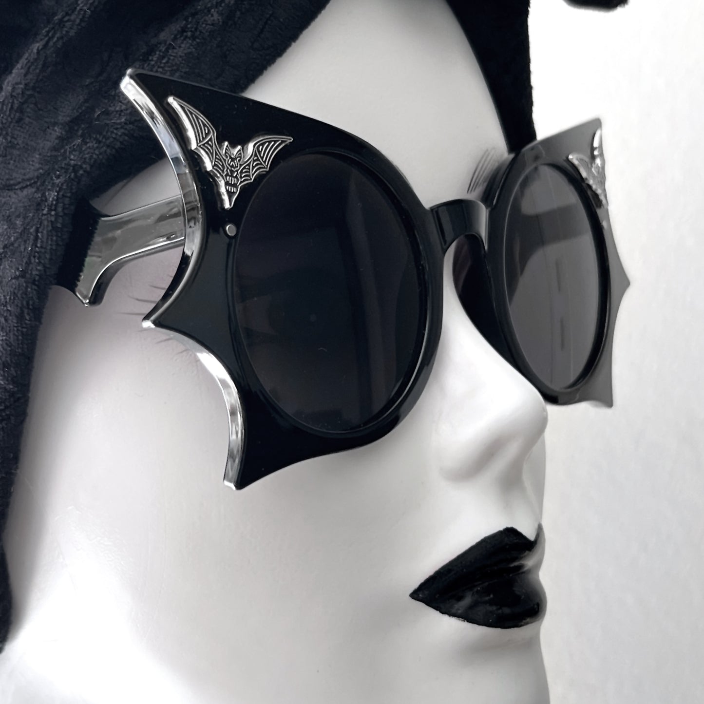 Batwing Sunglasses with Bats