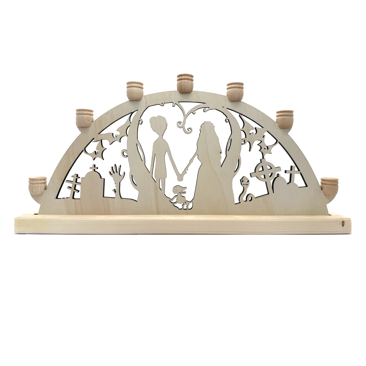 Large Heart Corpse Schwibbogen