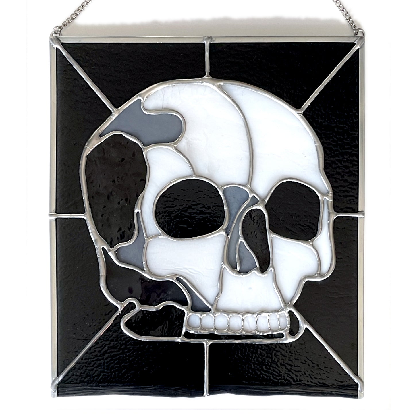 Stained Glass Skull