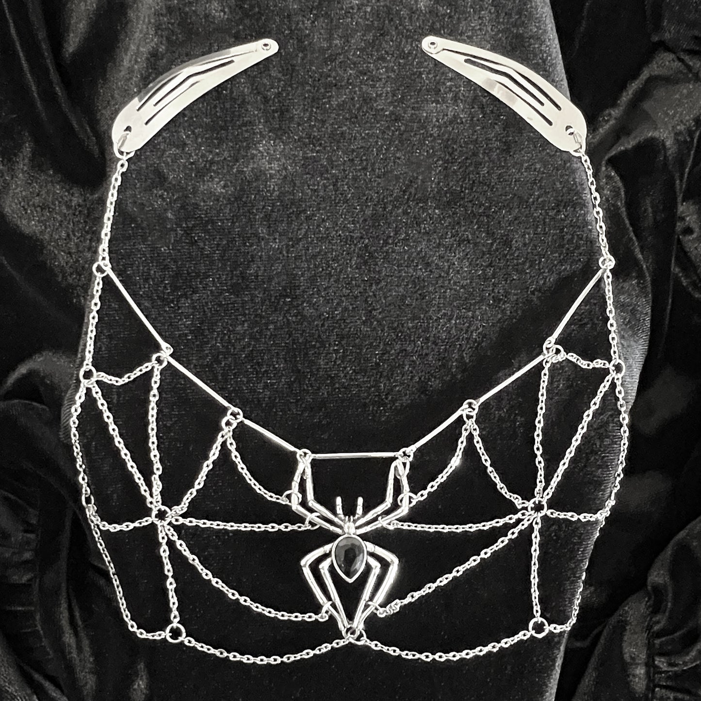 Spiderweb Hair Chain