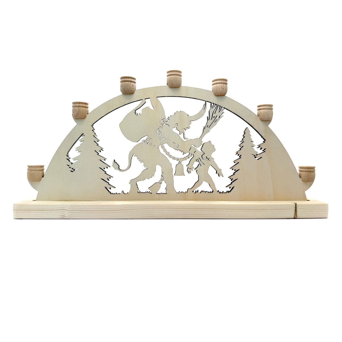 Large Krampus Schwibbogen