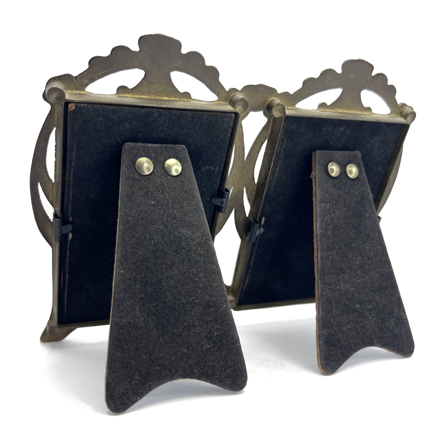 Double Beetle Standing Antique Framed Gothic Home Deco